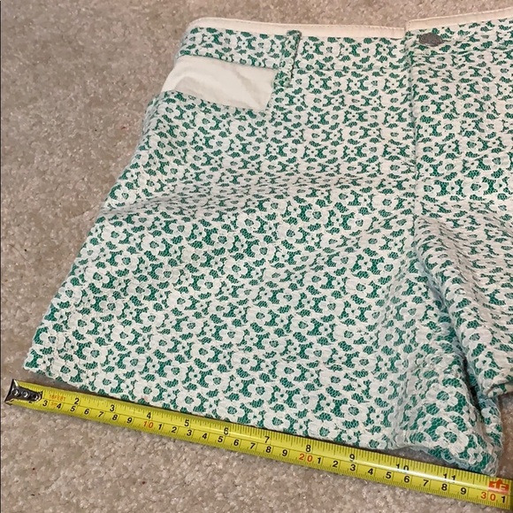 Anthropologie Cartonnier cream/Kelly lace shorts - Picture 12 of 16